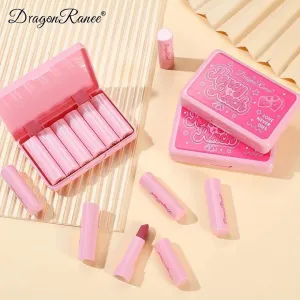 6pcs Velvet Matte Lipsticks Waterproof Long-lasting Lipstick