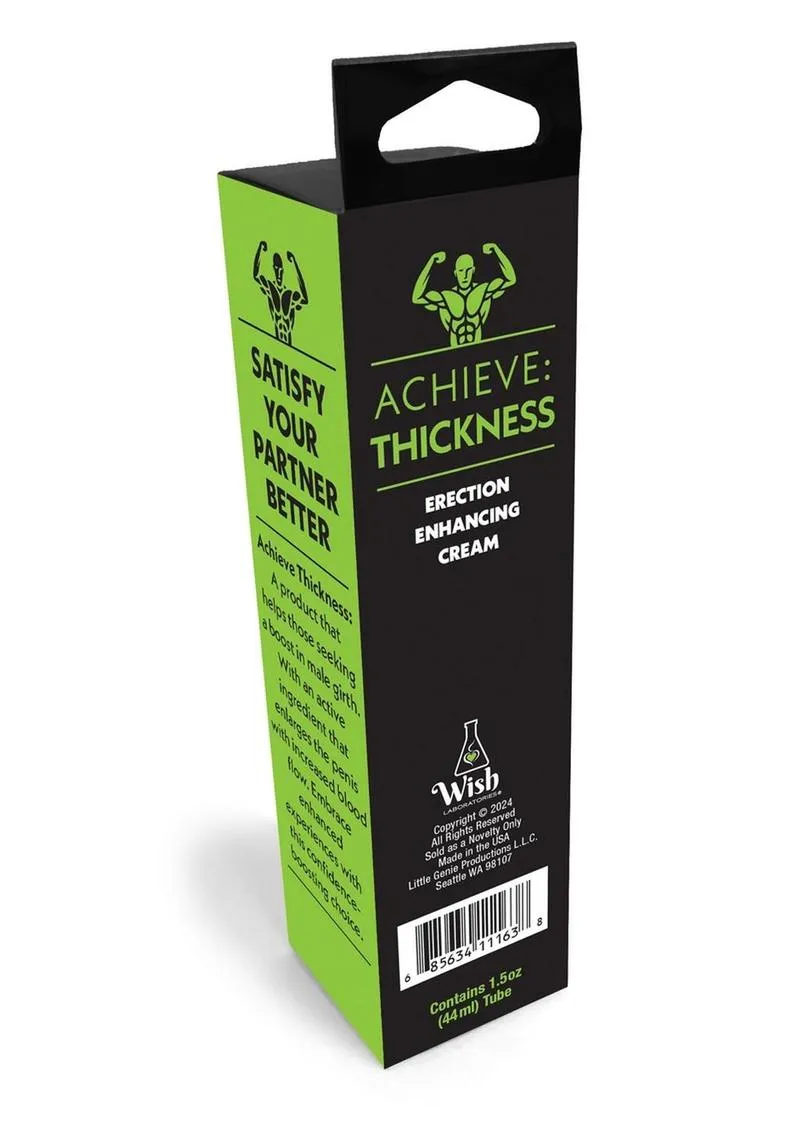 Achieve Thickness Girth Enhancement