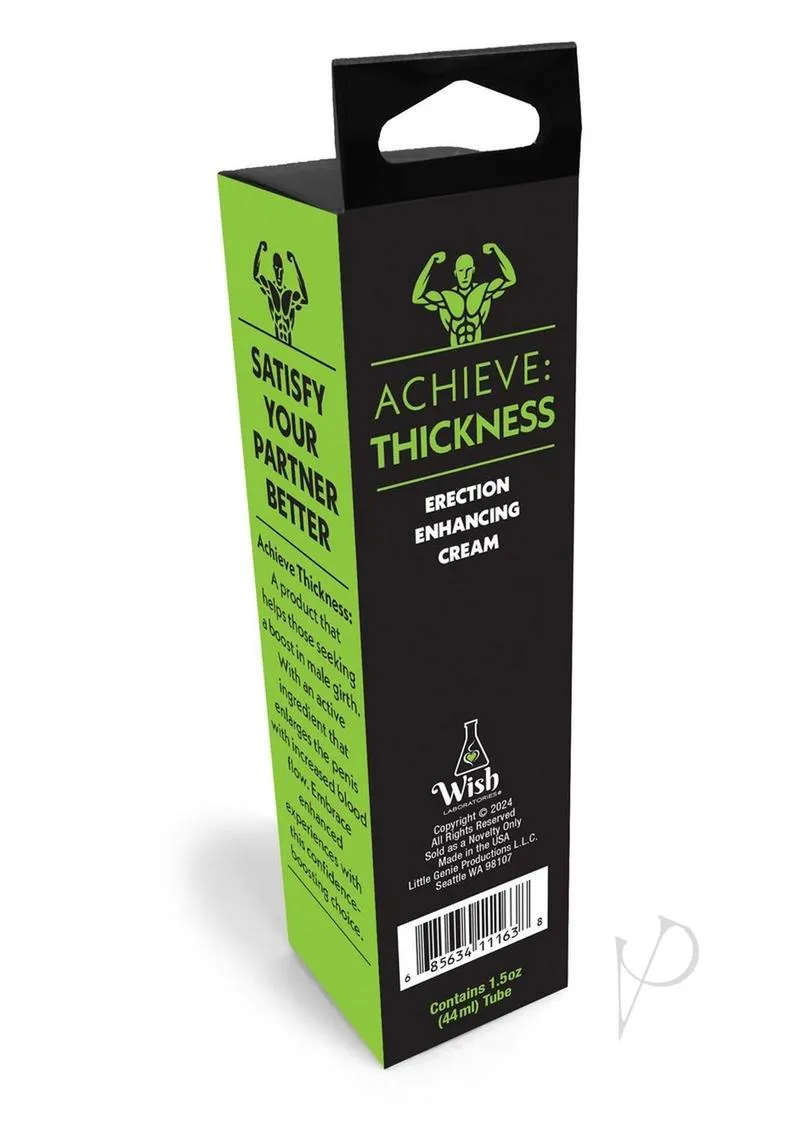 Achieve Thickness Girth Enhancement