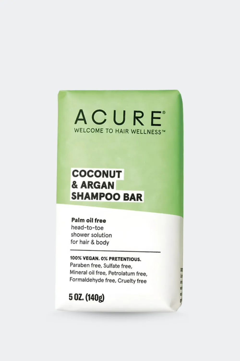 Acure - Coconut & Argan Shampoo Bar - 140g