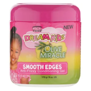 African Pride Dream Kids Olive Miracle Anti-Frizzy Conditioning Gel 6oz