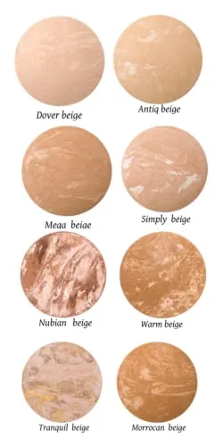 Ageless Derma Mineral Baked Foundation- A Vegan - Paraben - Gluten and Cruelty Free buildable Powder Makeup Foundation (Dover Beige)