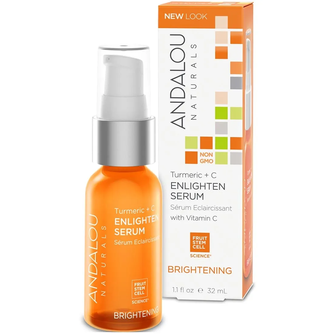 Andalou Naturals Turmeric & C Enlighten Serum, 32ml