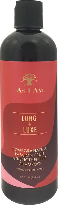 As I Am Long & Luxe Pomegranate Strengthening Shampoo