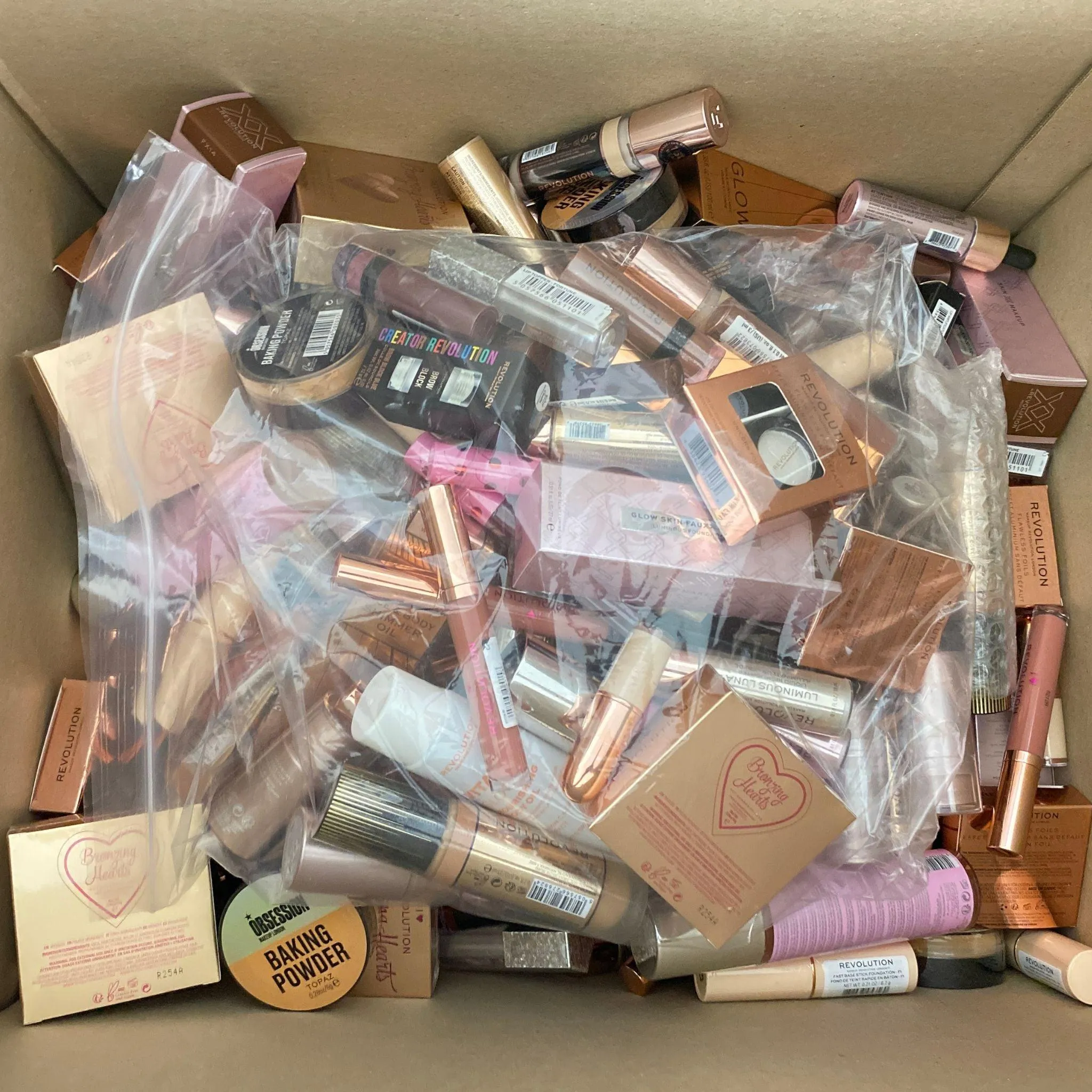 Assorted Revolution Cosmetics (250 Pcs Box)