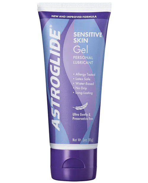 Astroglide Sensitive Skin Ultra Gentle Gel Lubricant - 3 Oz Bottle