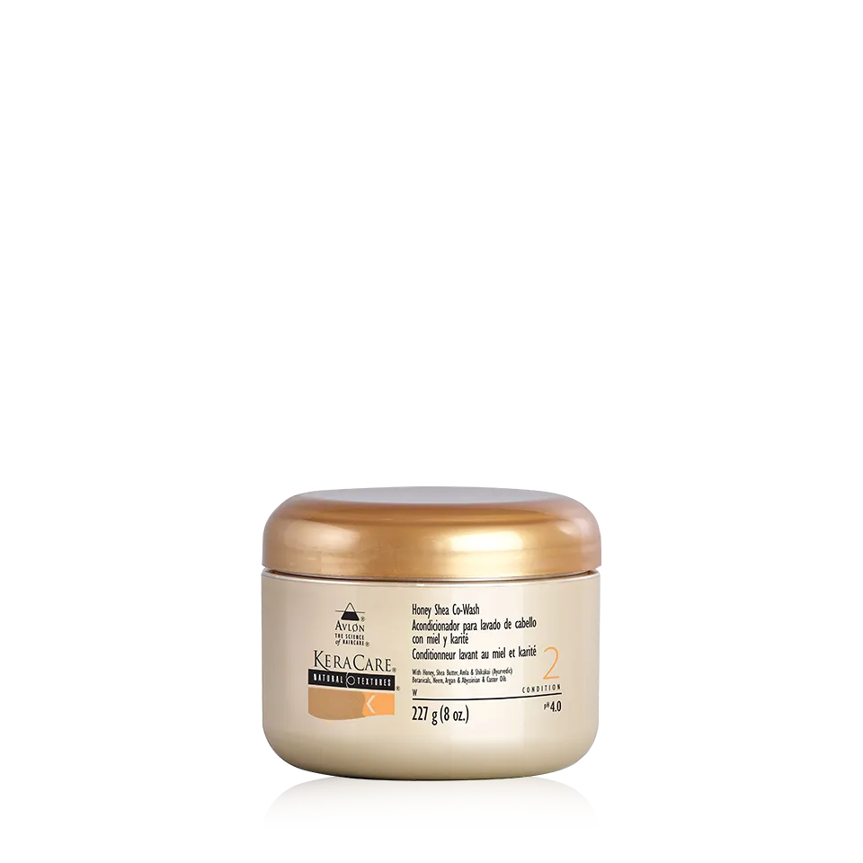 Avlon KeraCare Natural Textures Honey Shea Co-Wash 8 oz.