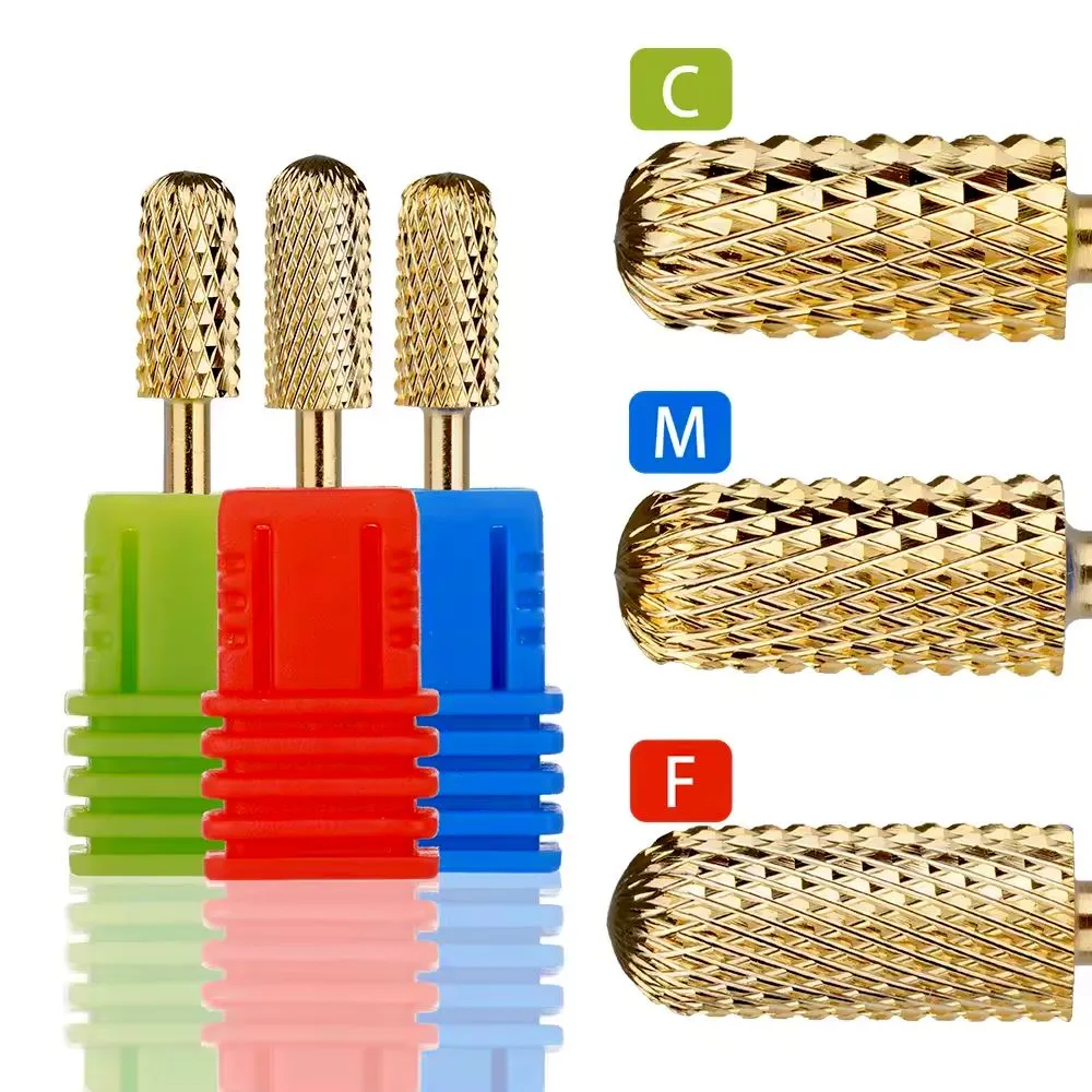 Barrel Rounded Top Tungsten Carbide Nail Drill Bit