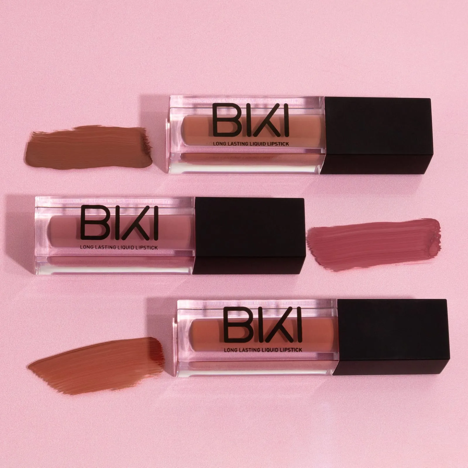 Biki's Set 1 - Pack of 3 Liquid Matte Lipsticks