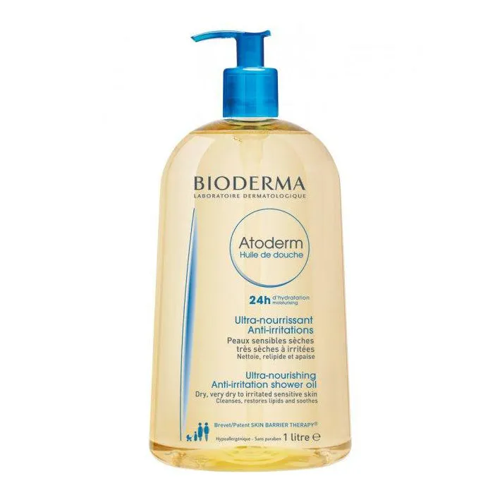 Bioderma Atoderm Cleansing Oil Sensitive Dry To Atopic Skin 1 L