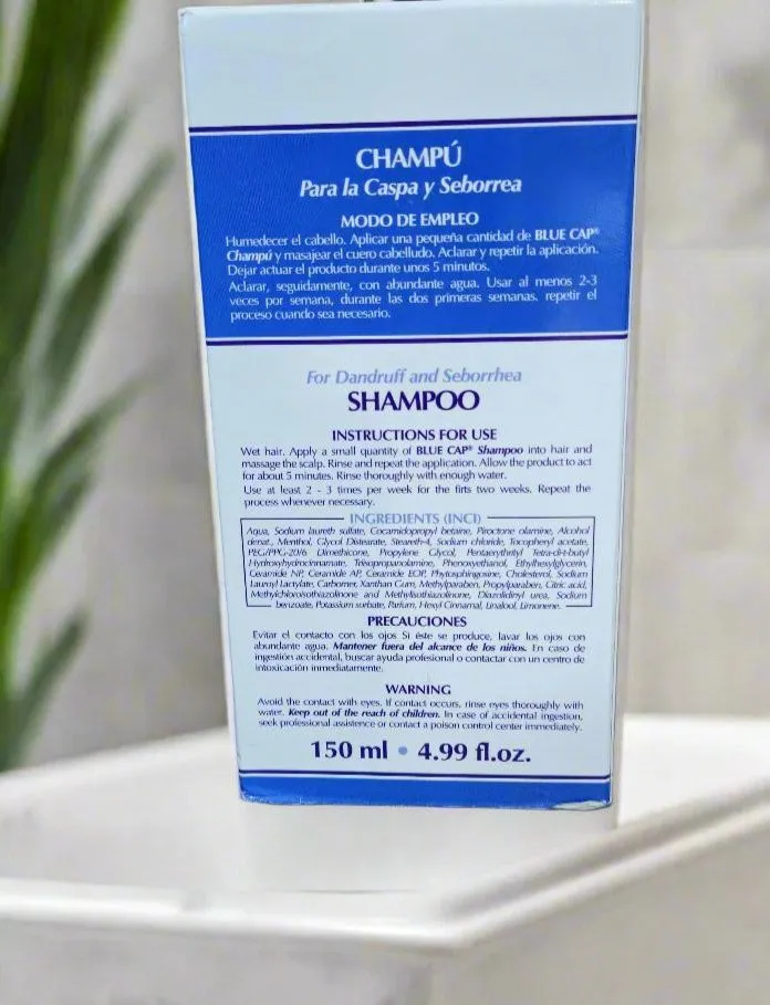 Blue Cap Shampoo