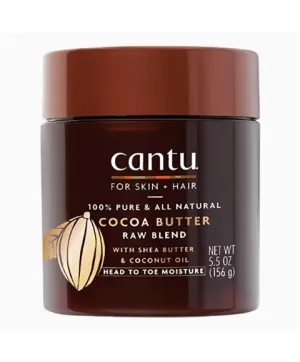 CANTU SKIN THERAPY Raw Blend with Cocoa Butter For Skin Hair 156g