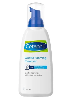 Cetaphil Gentle Foaming Cleanser 236 ml - Facewash For Normal & Dry Skin