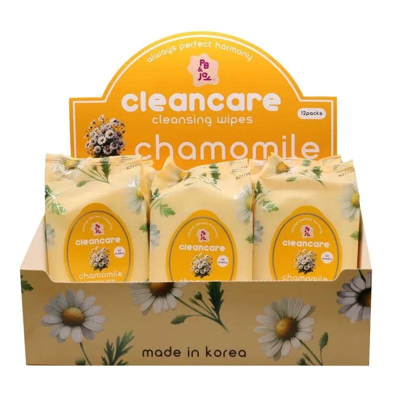 Cleancare Cleansing Wipes Chamomile (12 units)