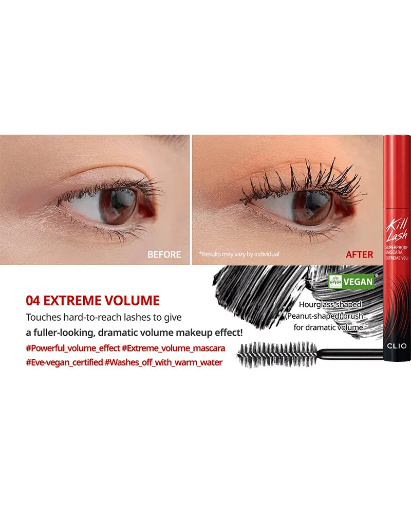 CLIO Kill Lash Superproof Mascara