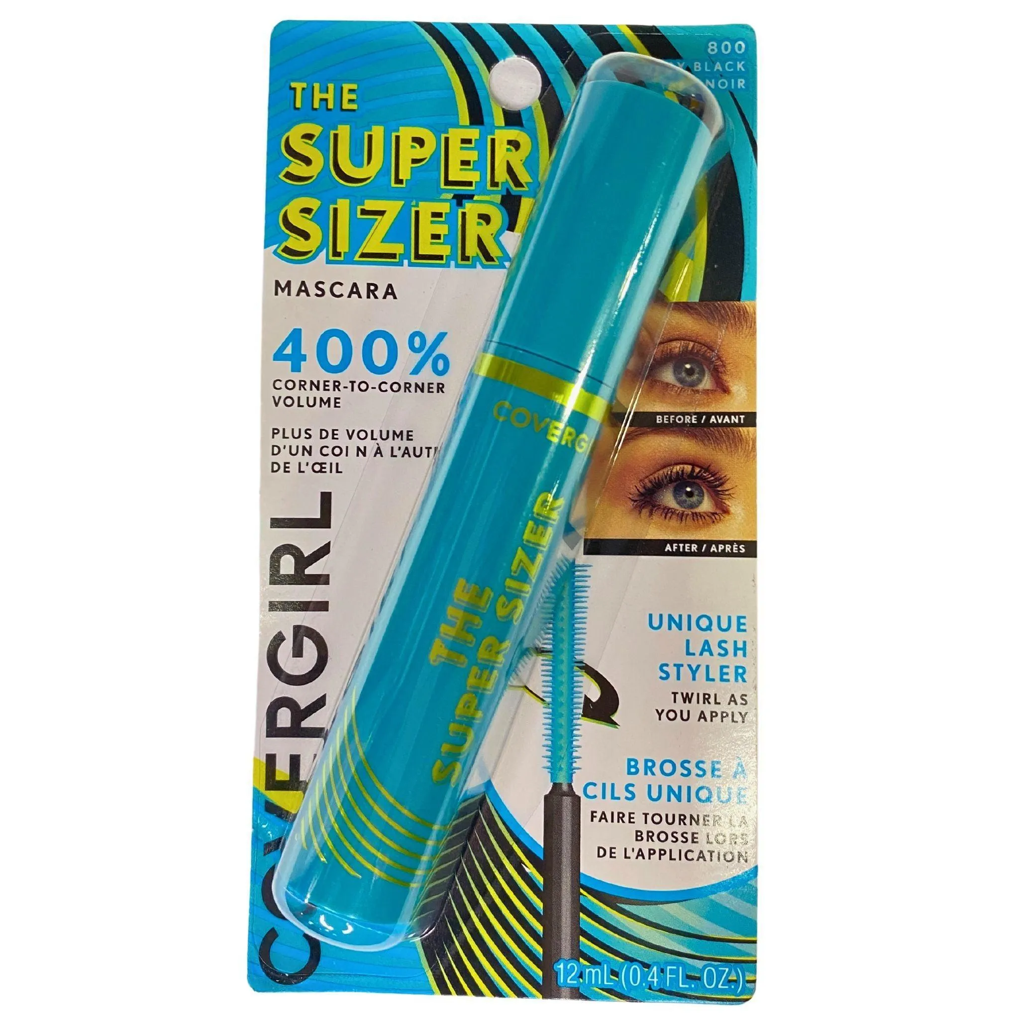 Covergirl The Super Sizer Mascara 0.4OZ (72 Pcs Lot)