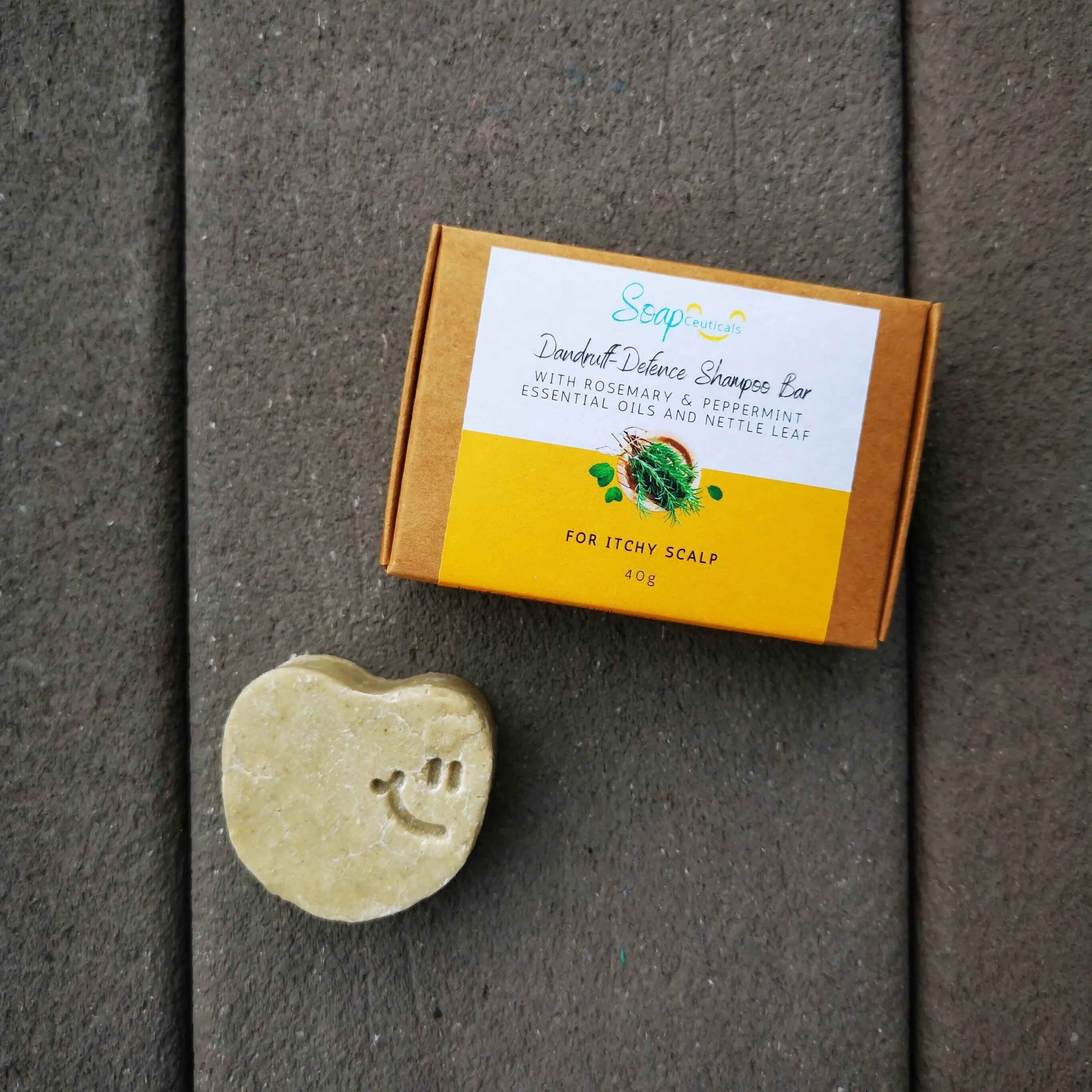 Dandruff-Defence Shampoo Bar | For Normal - Oily Itchy Scalp