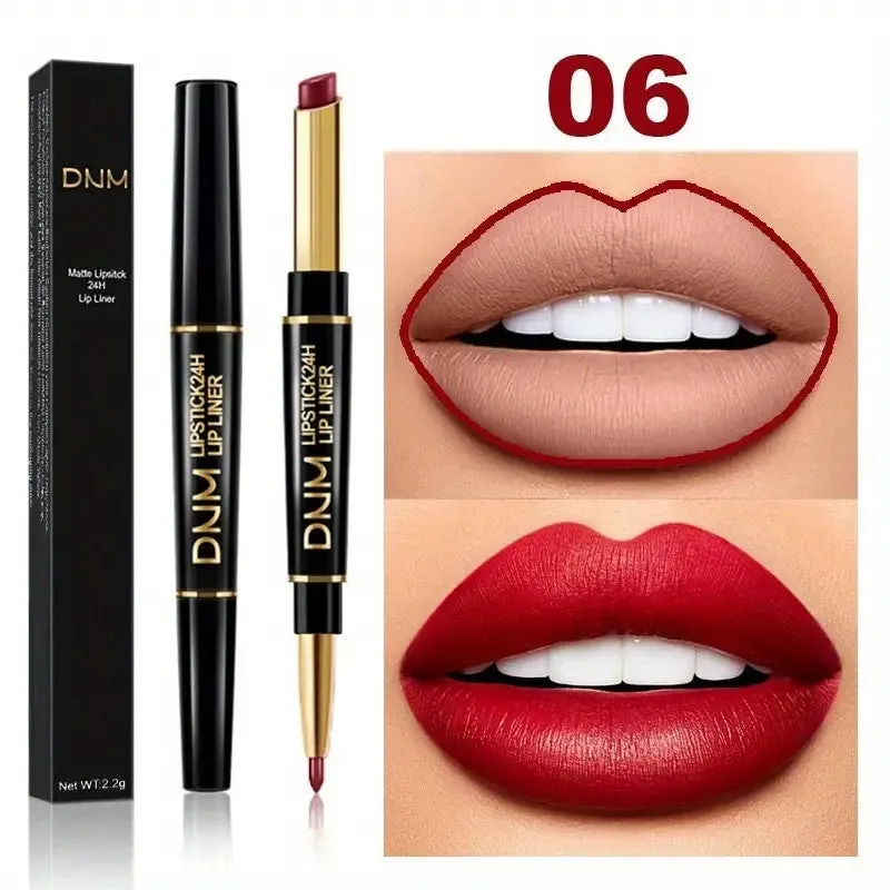 DNM 2-in-1 Waterproof Matte Lip Pencil