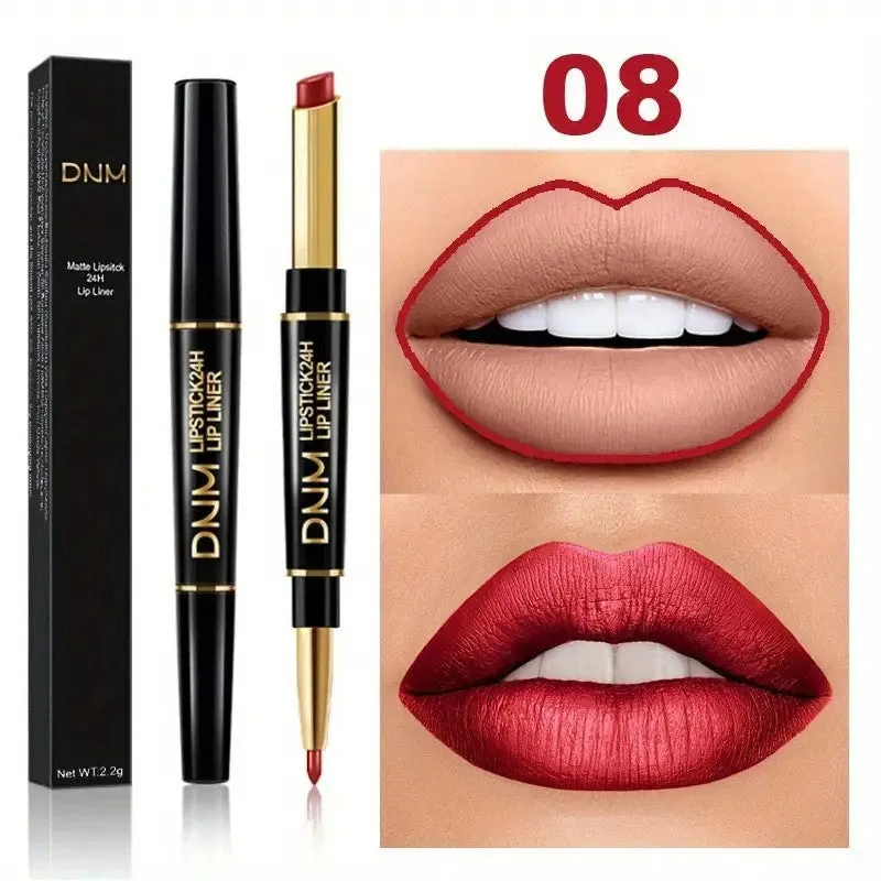 DNM 2-in-1 Waterproof Matte Lip Pencil