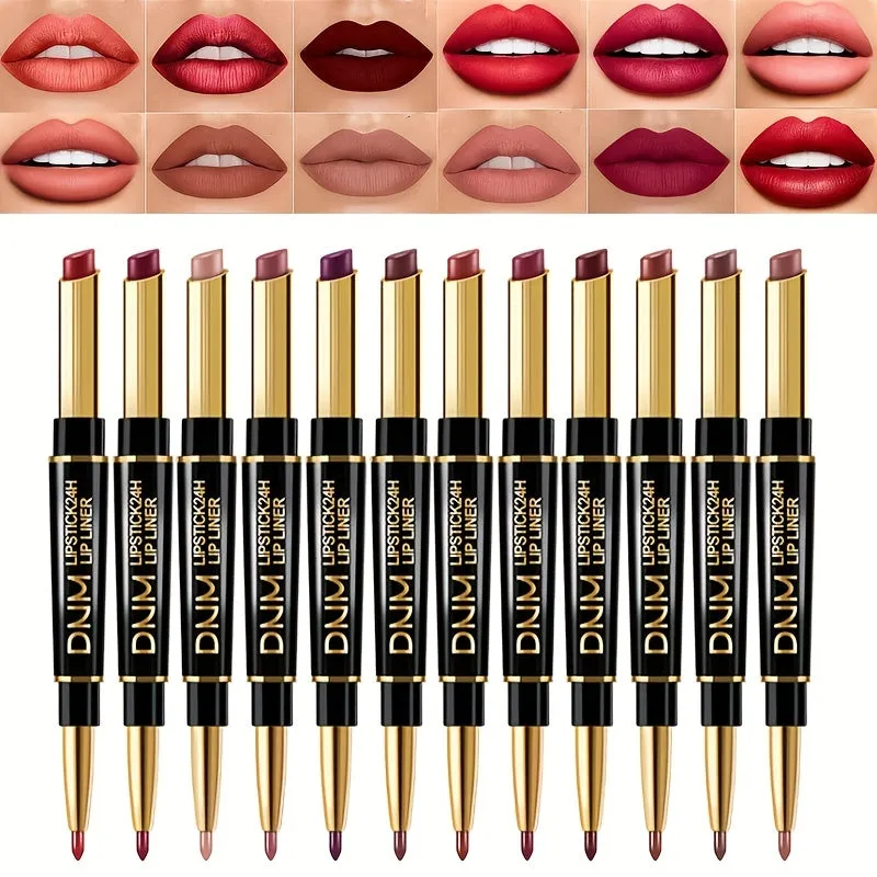 DNM 2-in-1 Waterproof Matte Lip Pencil