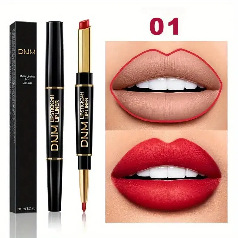 DNM 2-in-1 Waterproof Matte Lip Pencil