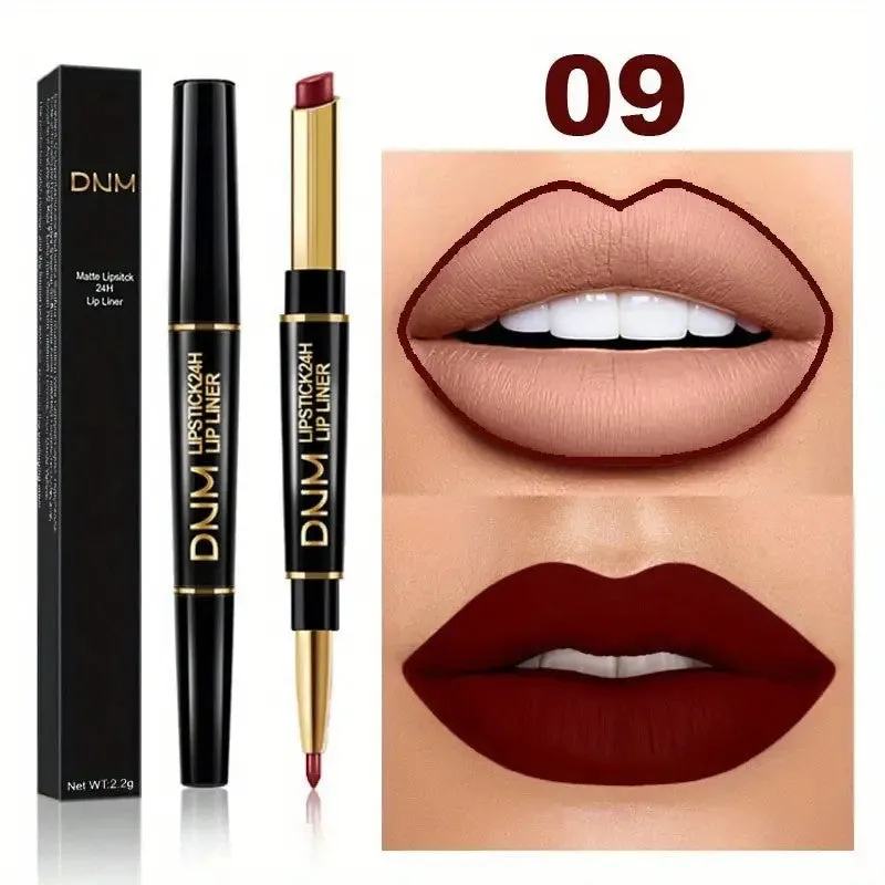 DNM 2-in-1 Waterproof Matte Lip Pencil