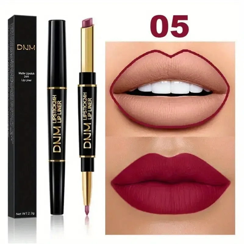 DNM 2-in-1 Waterproof Matte Lip Pencil