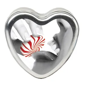 Edible Heart Candle - Mint - 4 Oz.