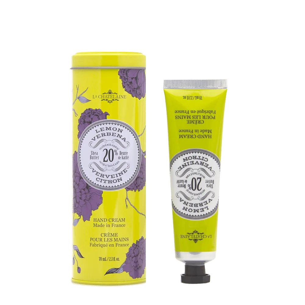 Hand Cream in Floral Tin