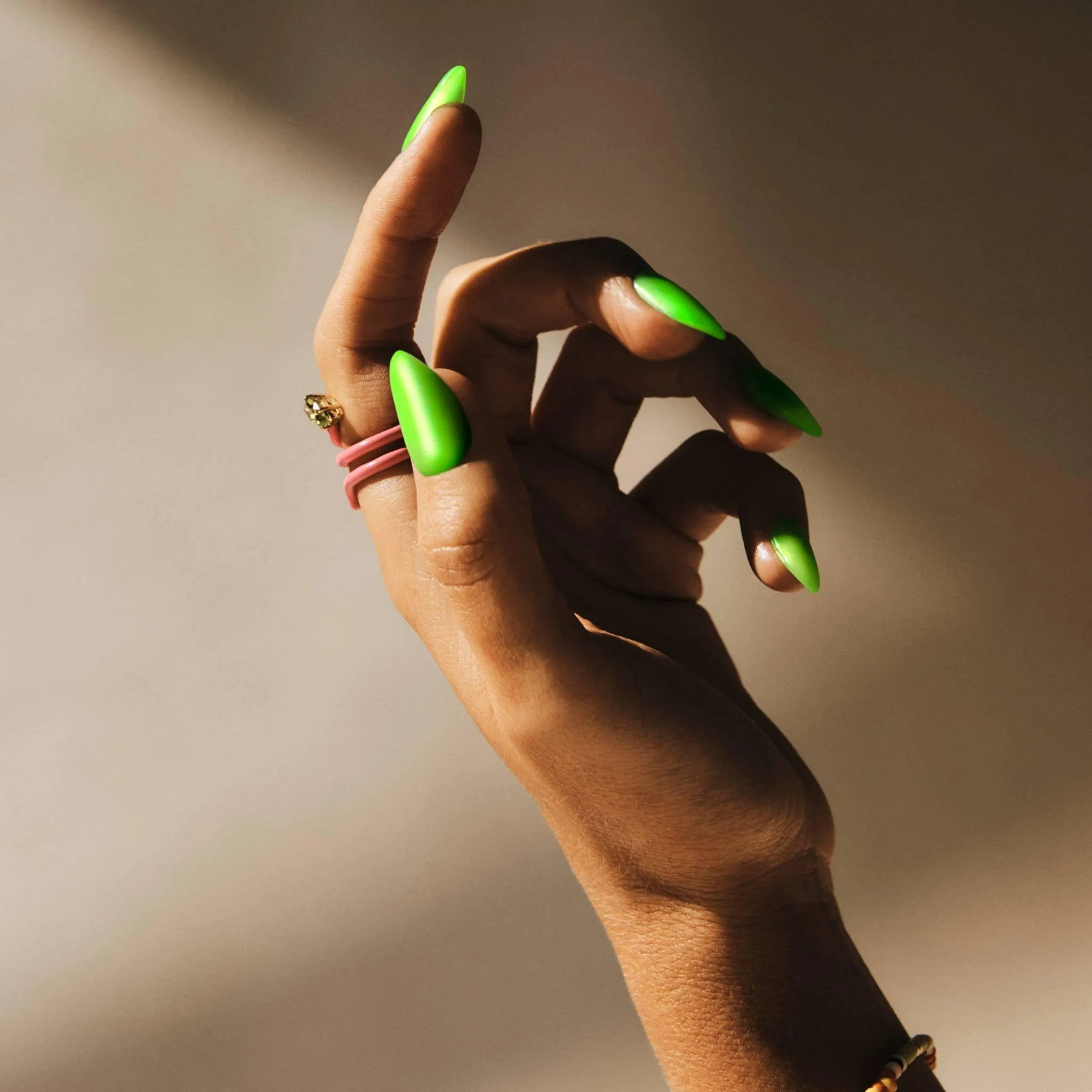 Hits Different - Neon Green HEMA-Free Gel Nail Polish 10ml