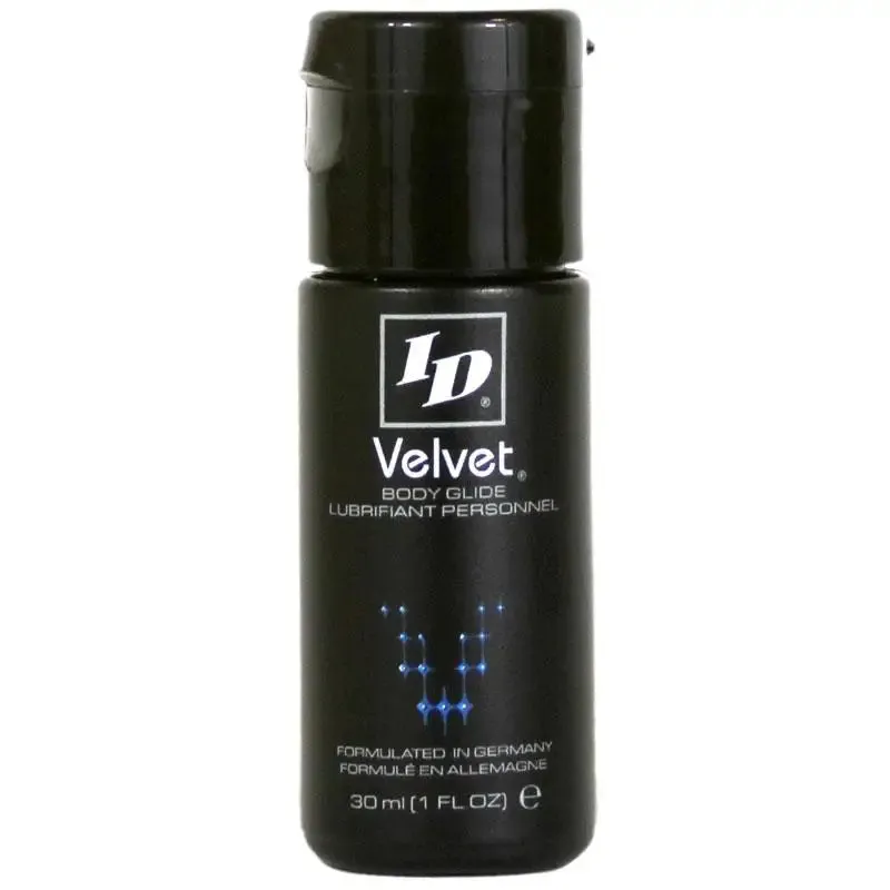 Id Velvet Body Glide Silicone-based Sex Lube, 1oz