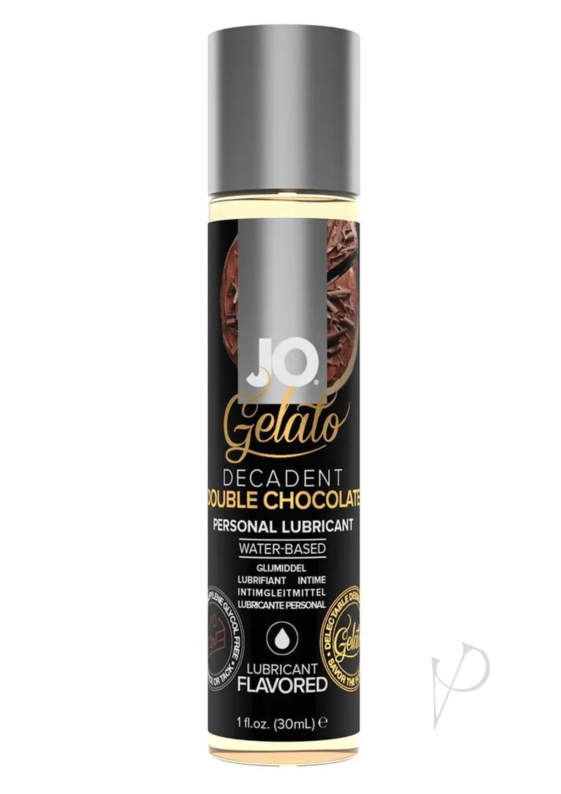 Jo Gelato Lube Decadent Dbl Choco 1oz