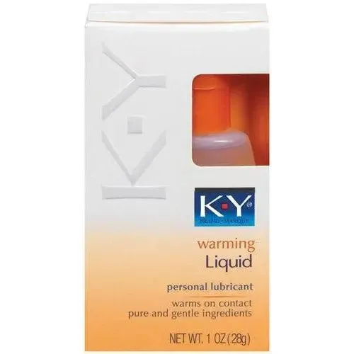 K-Y Warming Liquid 2.5 Oz Bottle