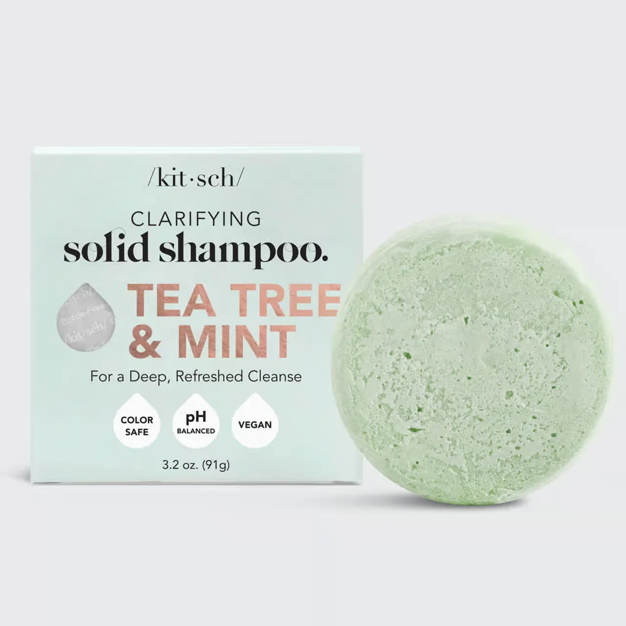 Kitsch Tea Tree   Mint Clarifying Shampoo Bar 3.2oz