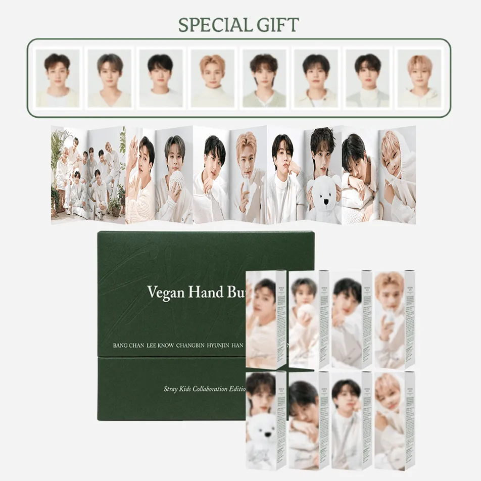 Limited Edition Vegan Hand Butter Set   SKZ Photo ID Set