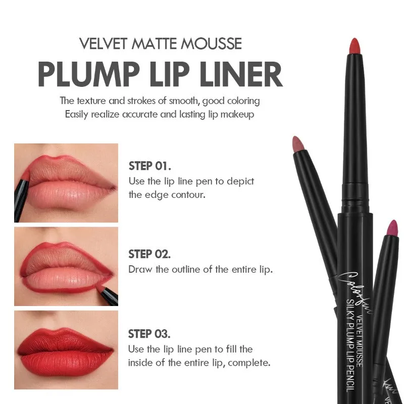 Lip Crush Waterproof Matte Lipliner