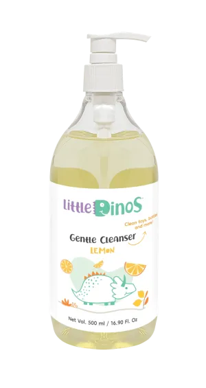 Little dinos gentle bottle cleanser- lemon 500 ml