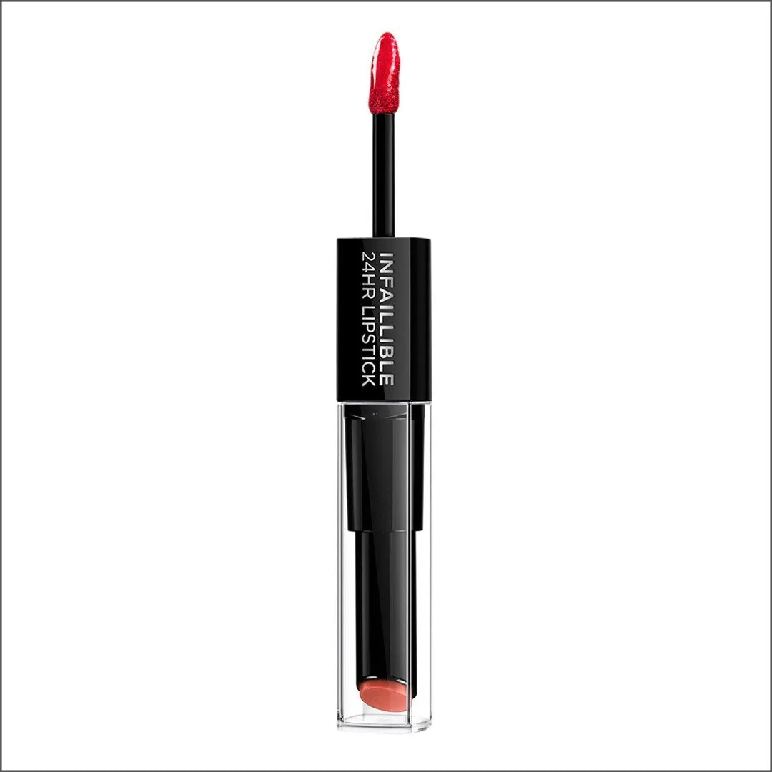 L'Oréal Paris Infaillible 2 Step 24hr Lipstick 506 Red Infaillible