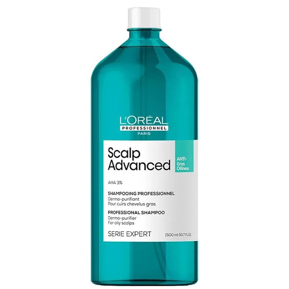 L'Oréal Professionnel Serié Expert Scalp Advanced Anti-Oiliness Dermo-Purifier Shampoo 1500 ml