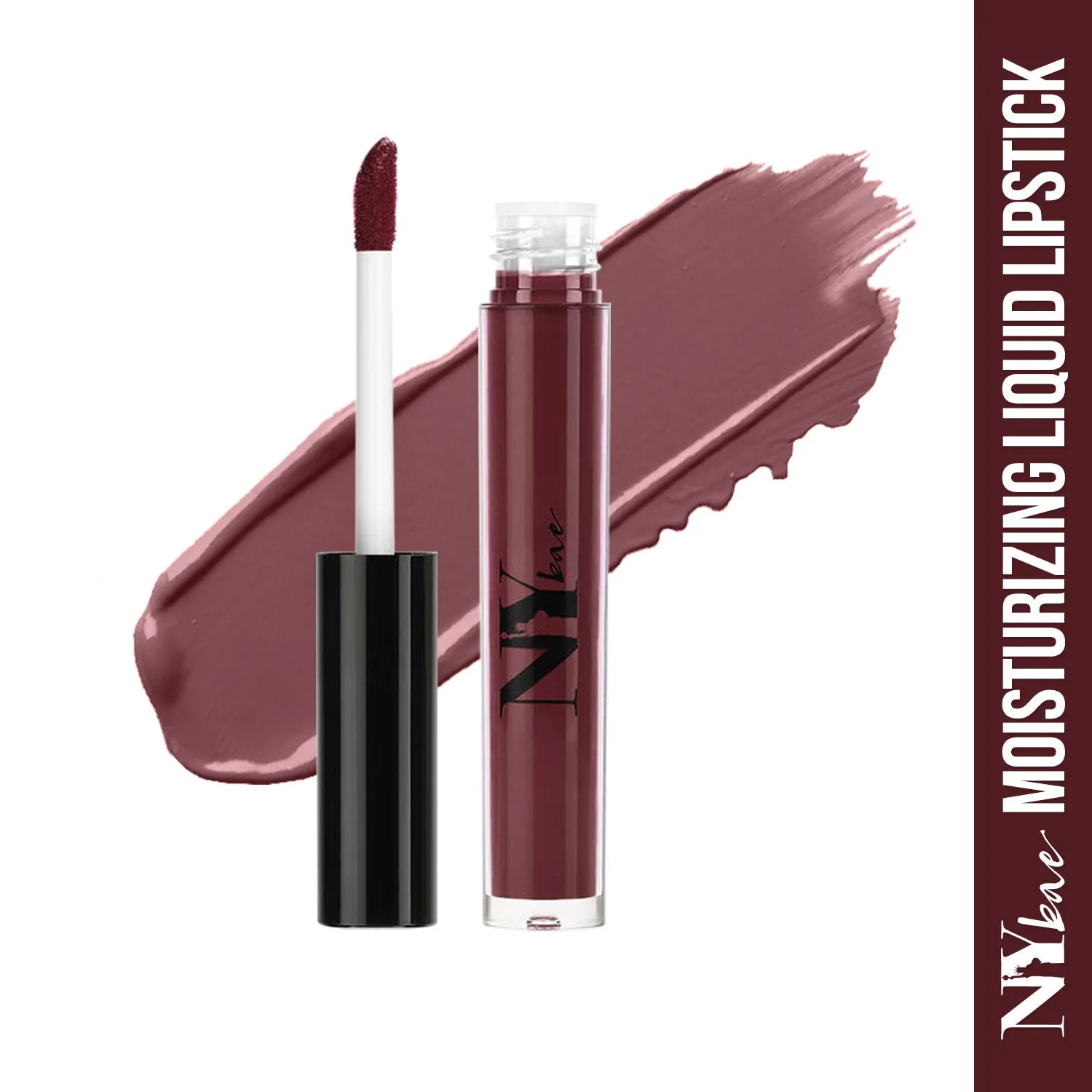 NY Bae Moisturizing Liquid Lipstick - Grooving In The Club 21 (2.7 ml) | Purple | Matte Finish | Enriched with Vitamin E | Highly Pigmented | Non-Drying | Lasts Upto 12  Hours | Weightless | Vegan | Cruelty & Paraben Free