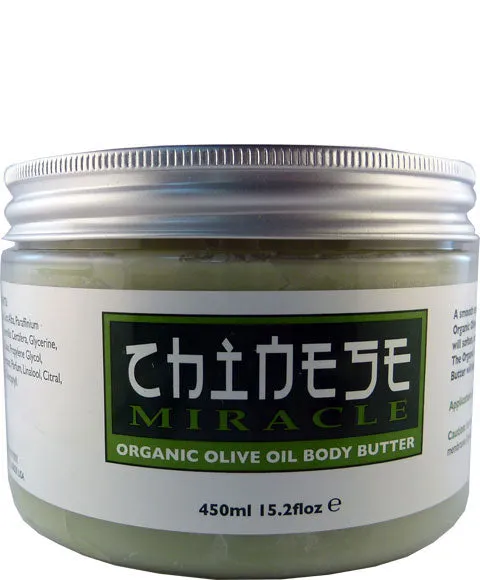 PCC Brands Chinese Miracle Organic Olive Oil Body Butter