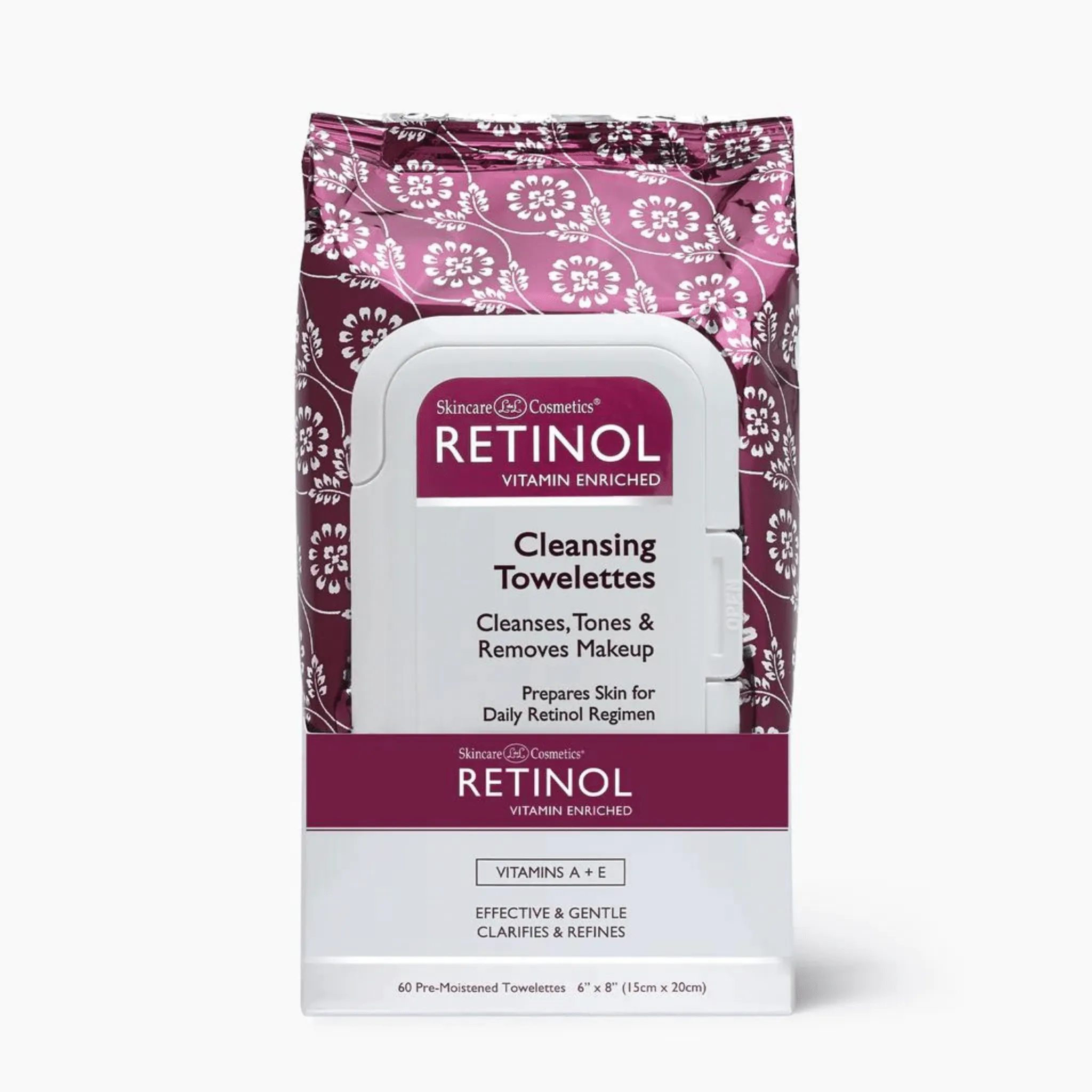 Retinol Cleansing Wipes 60