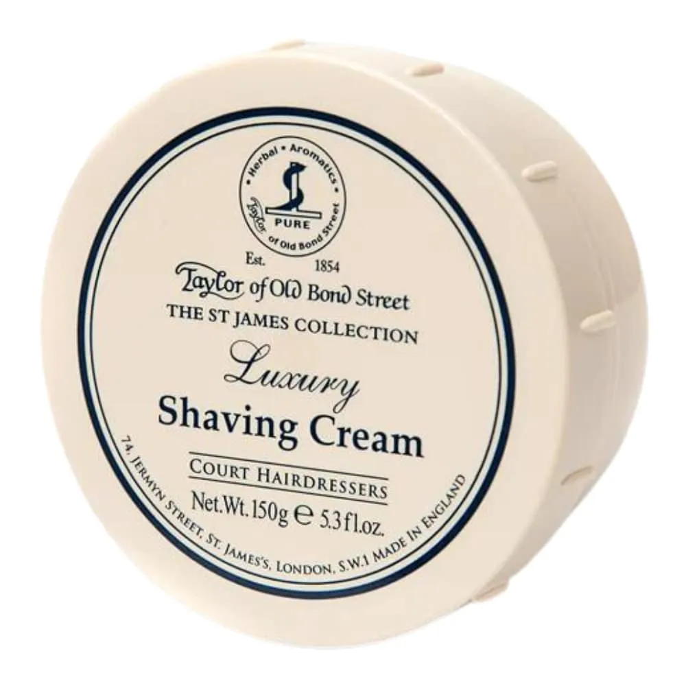 Taylor of Old Bond Street St James Collection Shaving Cream 150g