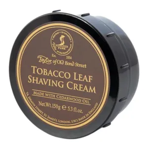 Taylor of Old Bond Street Tobacco Leaf Shaving Cream 150g