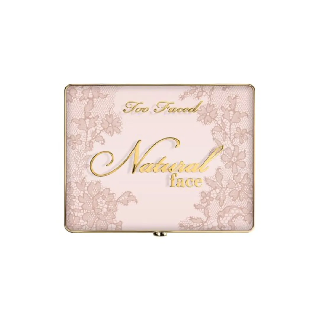 Too Faced Natural Face Highlight, Blush, and Bronzing Veil Face Palette