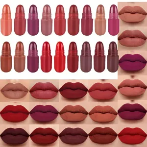 Velvet Luxe: 18 Pcs Mini Matte Lipstick Set